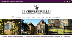 Desktop Screenshot of lechevrefeuille.com